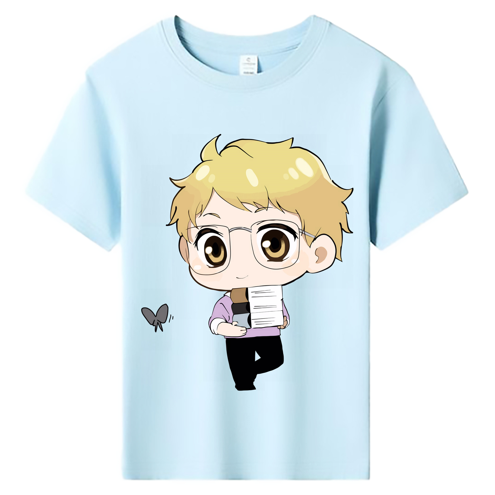 （画像用） ハイキュー!! Haikyu!! 綿100％キッズTシャツ（フロントプリント）
